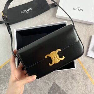 CELINE Triomphe shoulder Bag